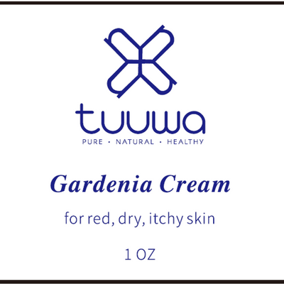 Gardenia Cream for Red, Dry, Itchy Skin 1 OZ